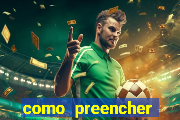 como preencher recibo de pagamento